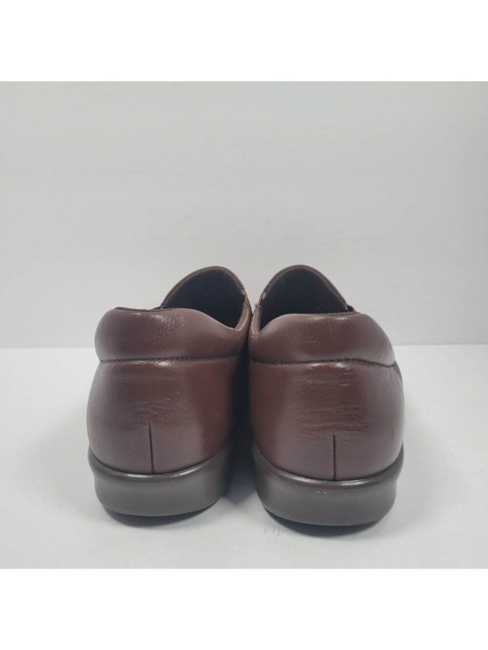 SAS Women's Brown Leather Slip On Loafers US Size 10N - Picture 4 of 8